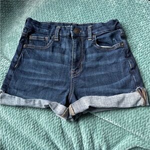 American Eagle Outfitters Dark Blue Jean Shorts Sz 4